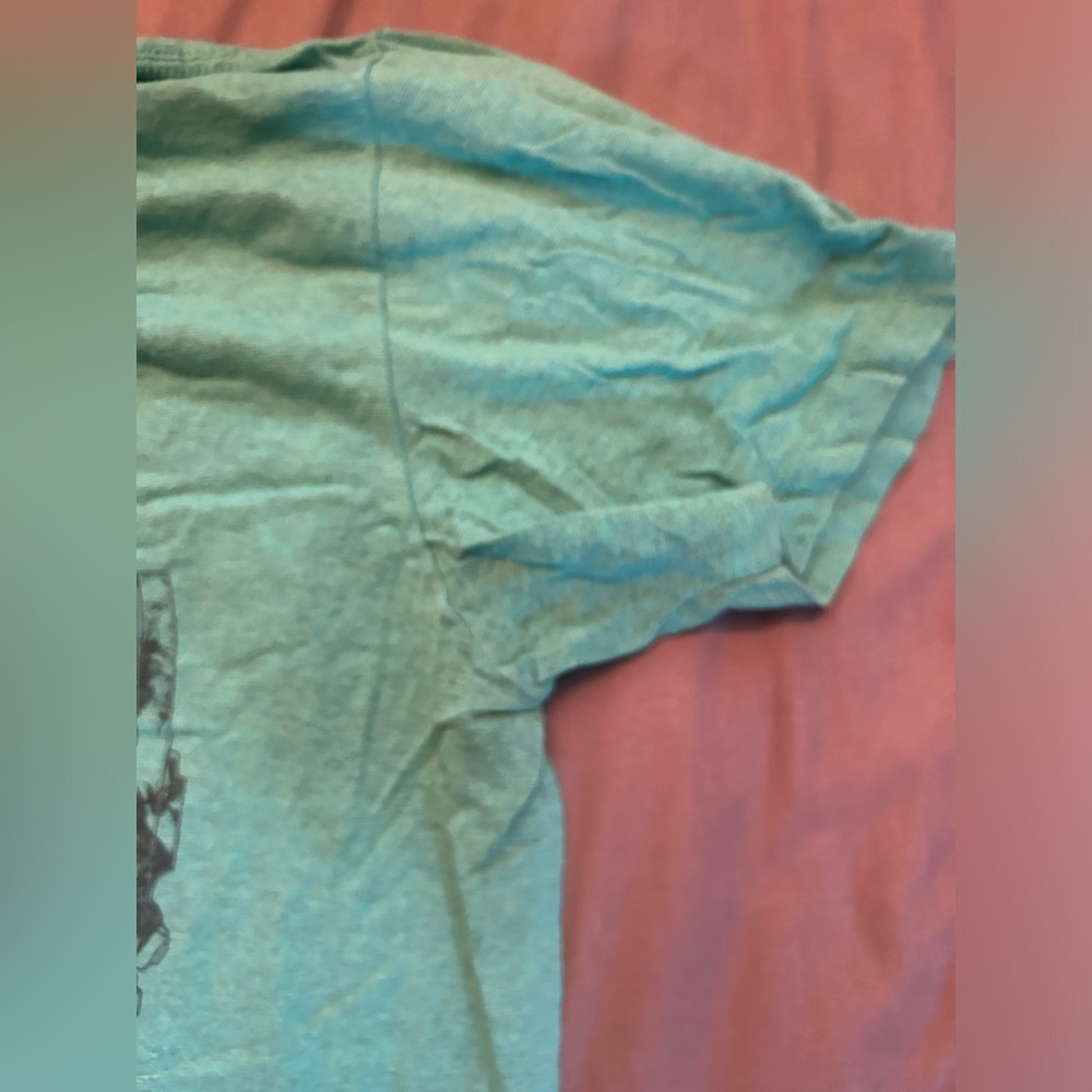 Star Wars R2-D2 T-Shirt Green Large - Picture 4 of 5